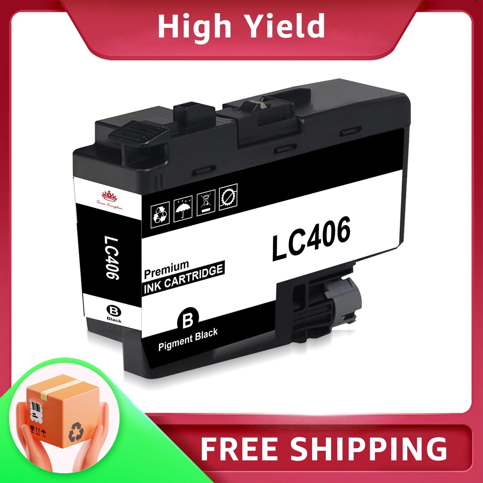 Compatible For Brother LC406 Black Ink Cartridge Combo for MFC Series NEW
