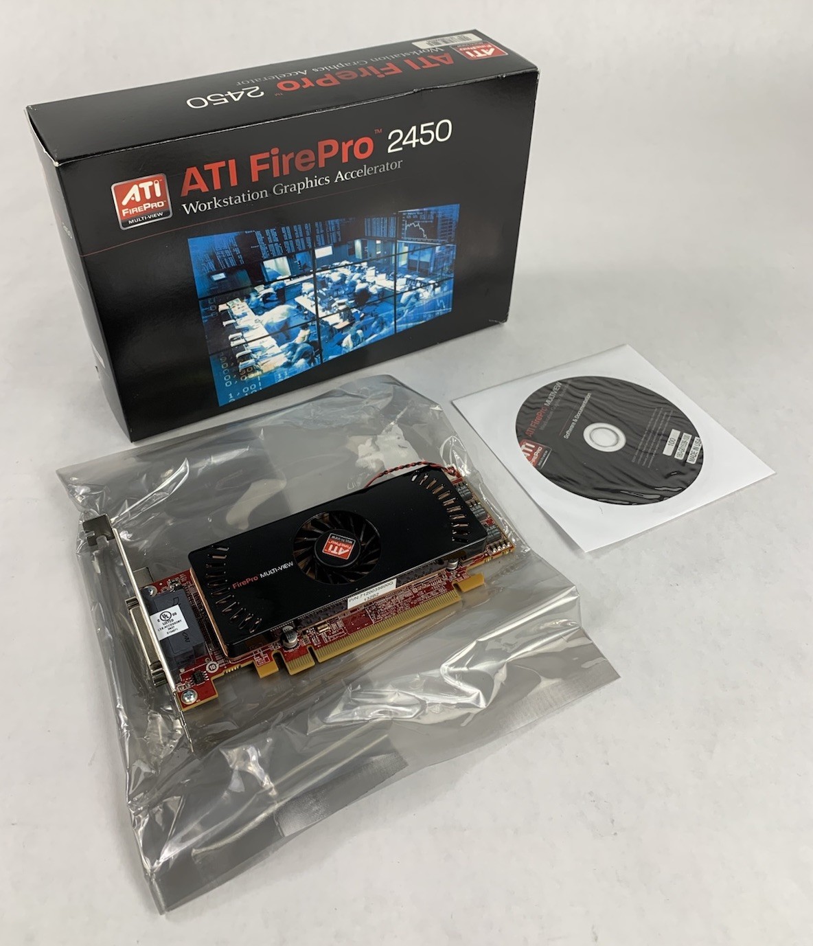 ATI FirePro 2450 Dual RV620GL 512MB Workstation Graphics Accelerator