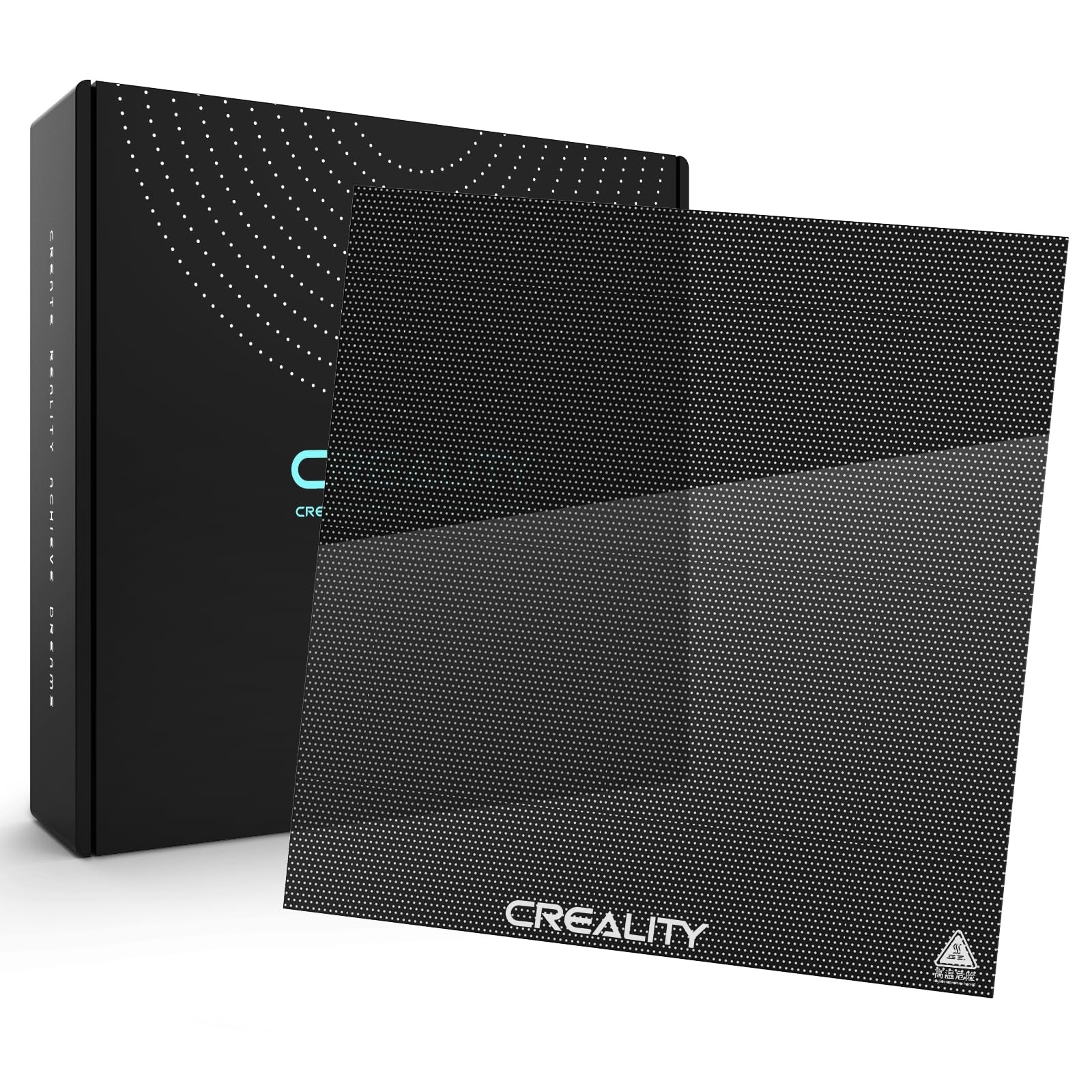 UNIDO Creality Official Ender 3 Glass Bed Upgraded, High Hardness Durable Glass