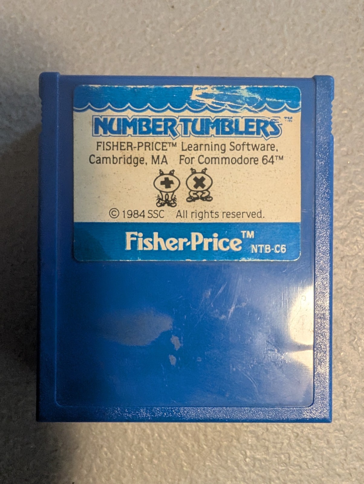 Commodore 64 - Number Tumblers cartridge