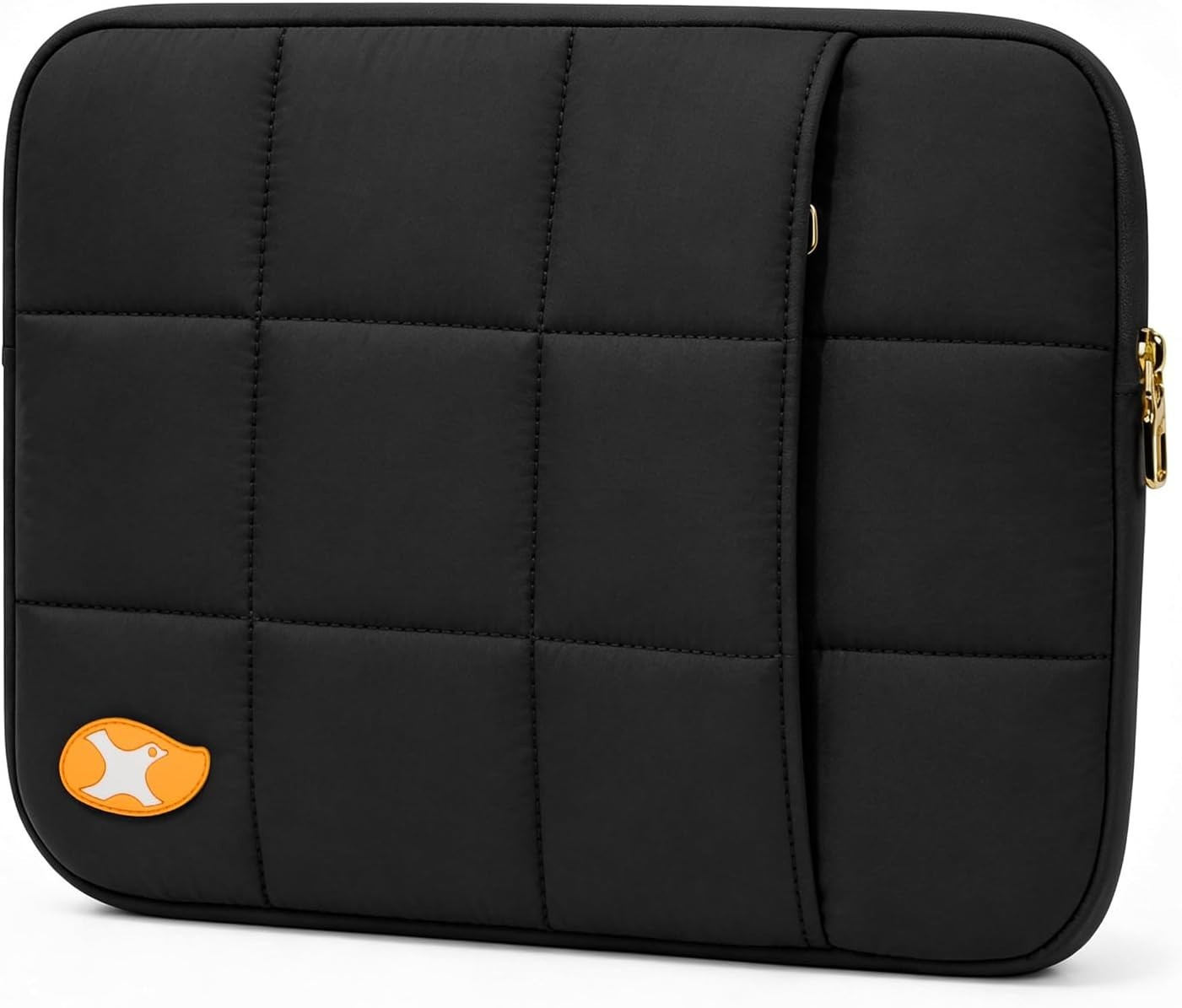 Yaown Puffy Laptop Sleeve for 13-14 Inch MacBook Pro/Air and Mac Neo. Black.