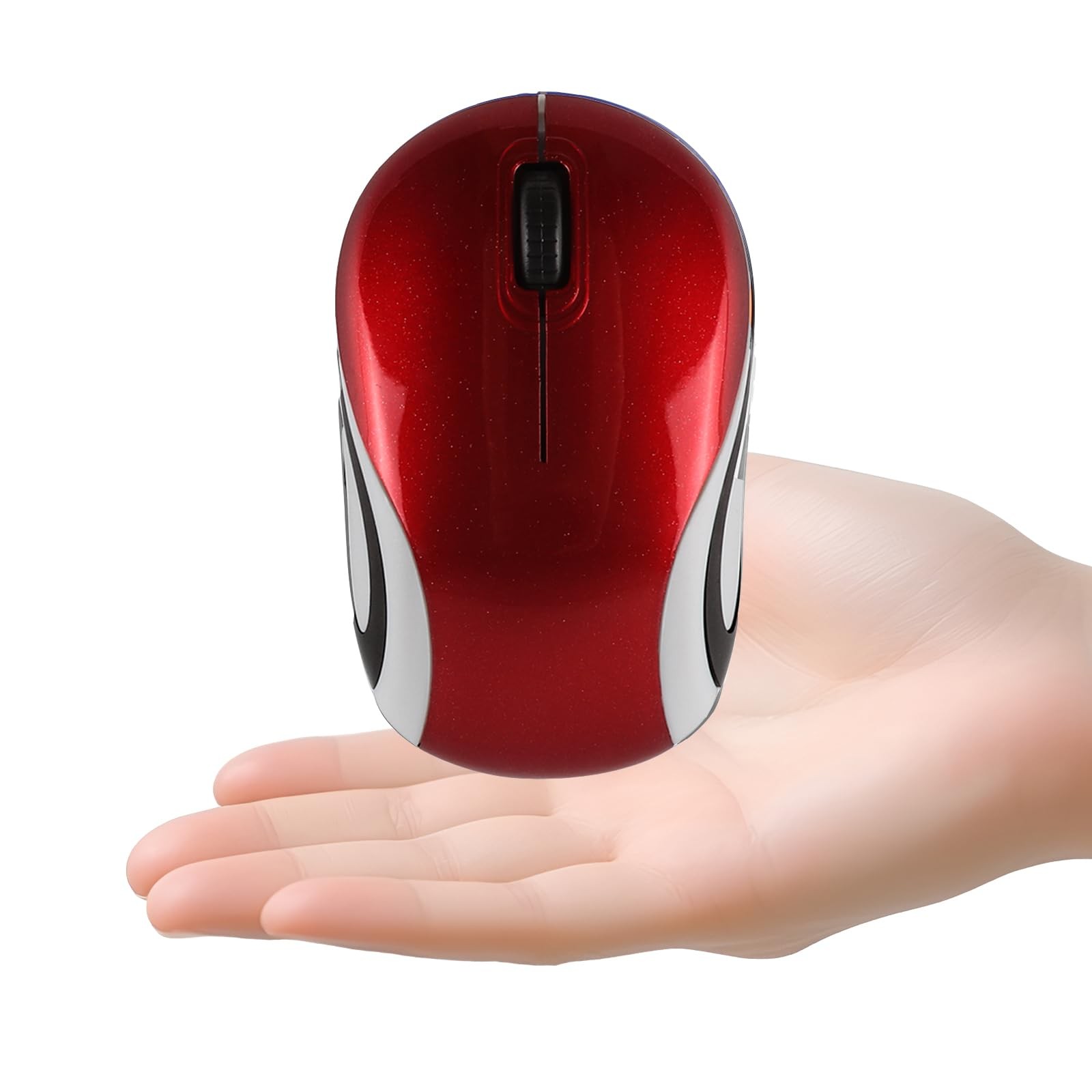 Usbkingdom Mini Small Wireless for Travel Optical Portable Mini Cordless Mice...
