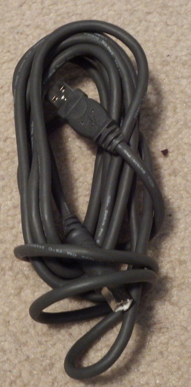  BELKIN PRO SERIES 10 FOOT USB  PRINTER STYLE CABLE FT4 13660  GREAT CONDITION 