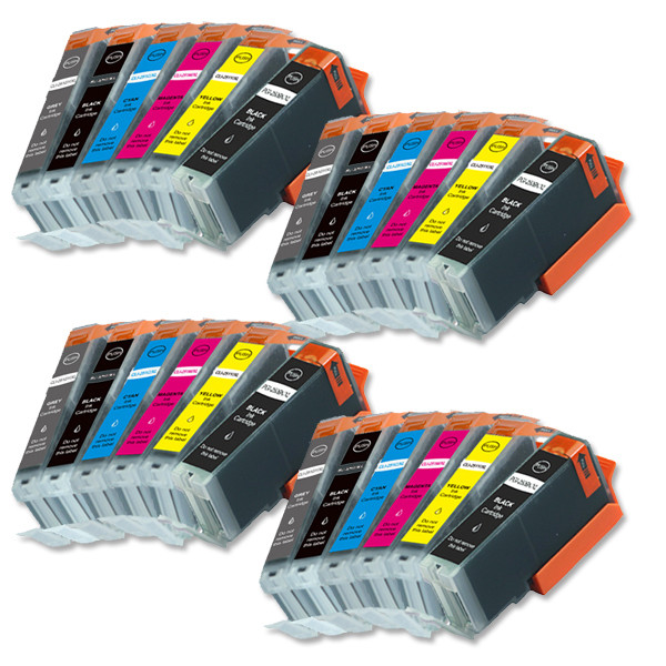 24 Pack New Ink Set + v2 chip for PGI-270XL CLI-271XL MG7720 TS8020 TS9020