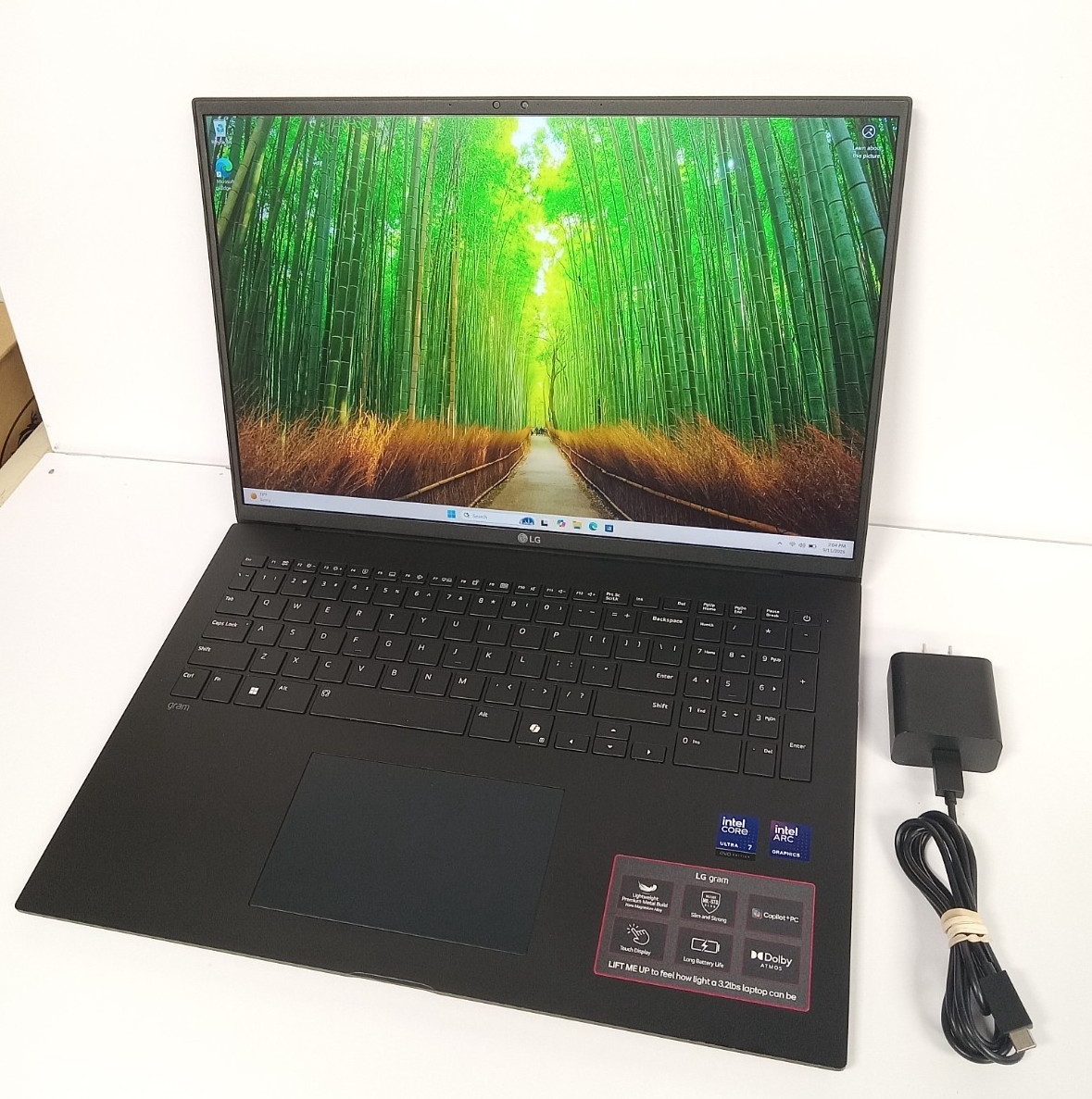 LG Gram 17Z90TL 17" 17Z90TL-H.AUB6US (1TB SSD, Core Ultra 7 258V, 32GB RAM)