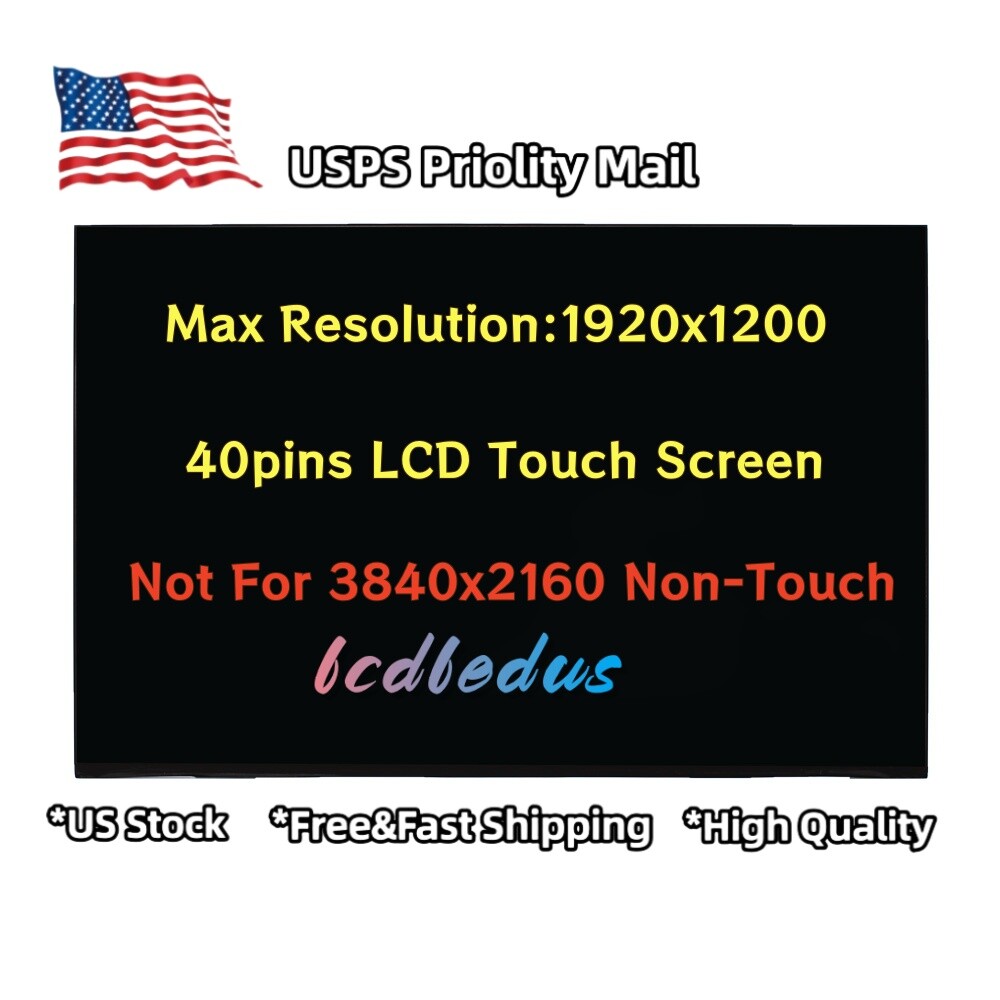 FHD For Lenovo R140NW4D R5 HW:1.1 5D10V82402 SD10Z34938 LCD Touch Screen 40pins