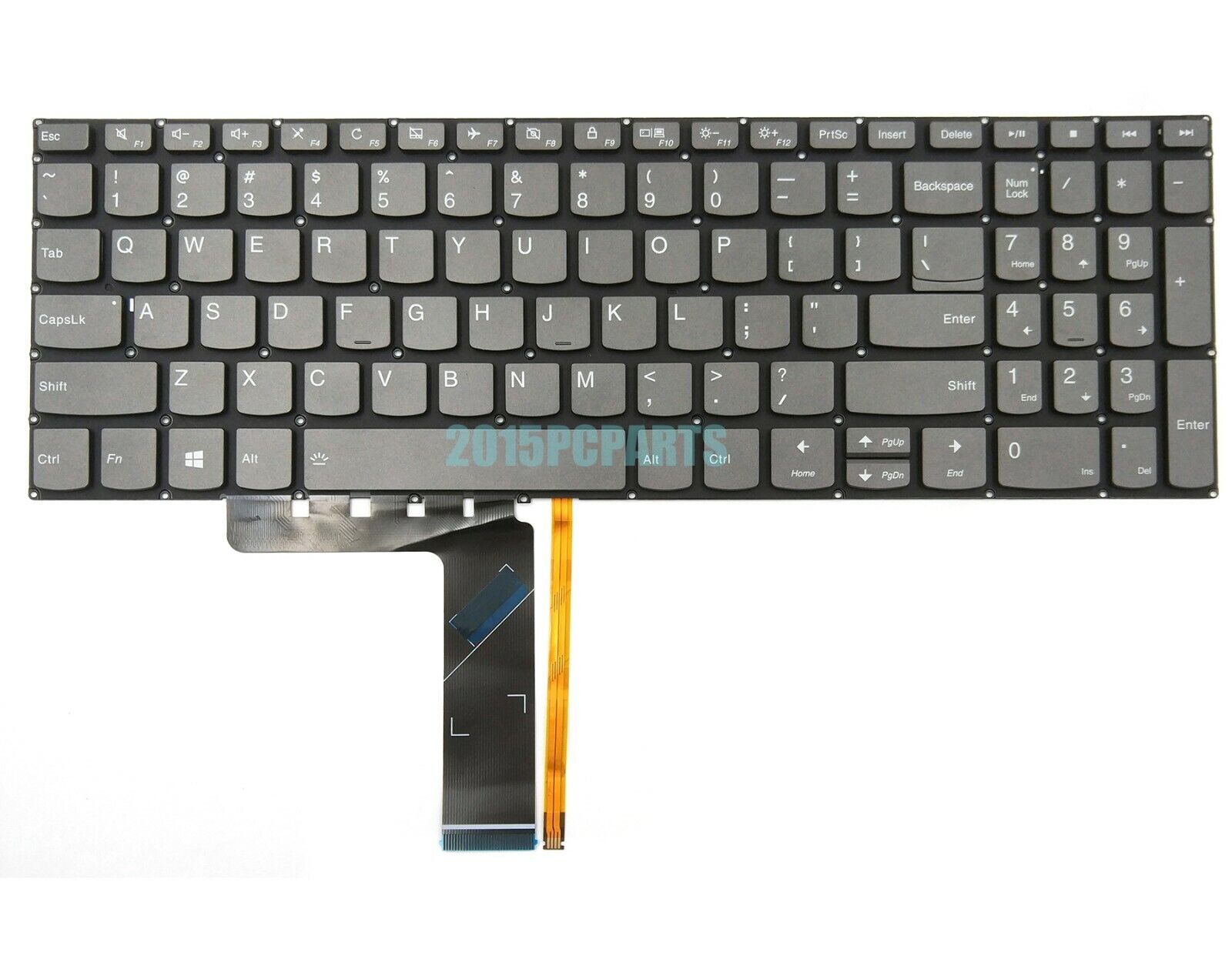 Lenovo Ideapad S340-15API S340-15IIL S340-15IML S340-15IWL Keyboard US Backlit