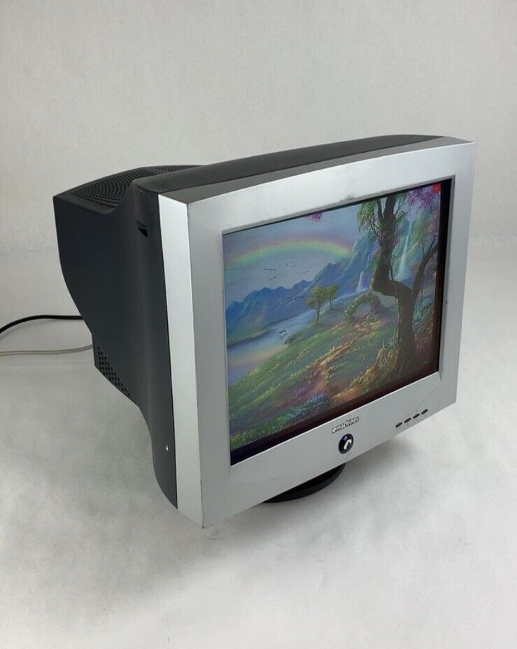 Vintage eMachines eView 786N CRT VGA Computer Monitor Retro Gaming Tested