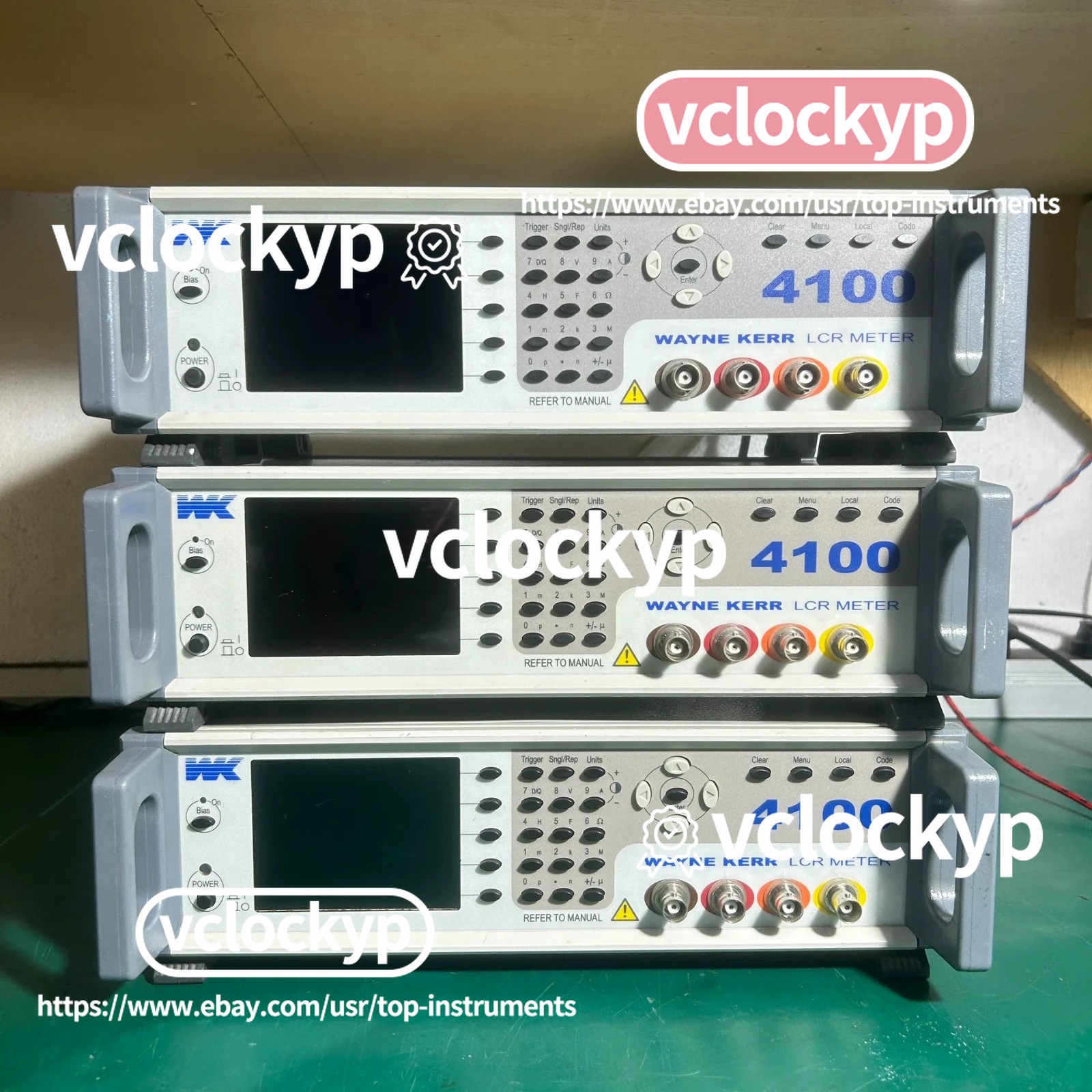 USED 1PCS 100% Test WK4100 WAYNE KERR 4100 LCR METER Via FedEx or DHL