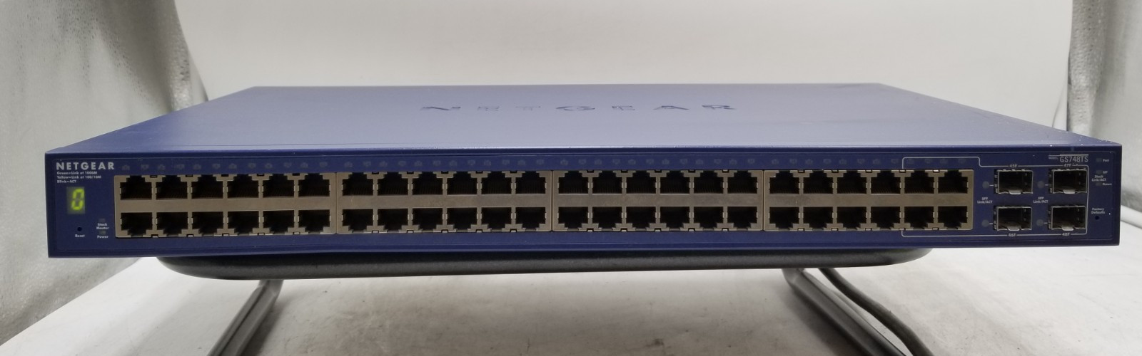 NETGEAR GS748TS PROSAFE 48 PORT GIGABIT STACKABLE SMART SWITCH
