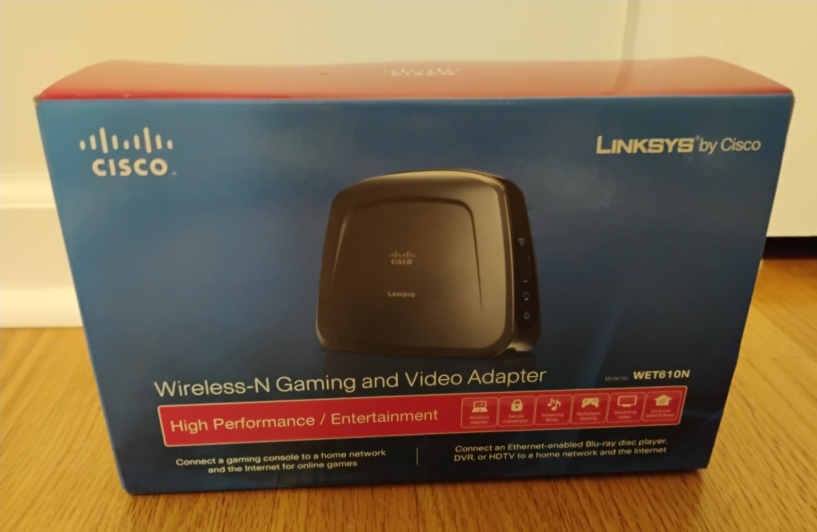 Cisco Linksys WET610N Wireless-N Gaming Video Adapter