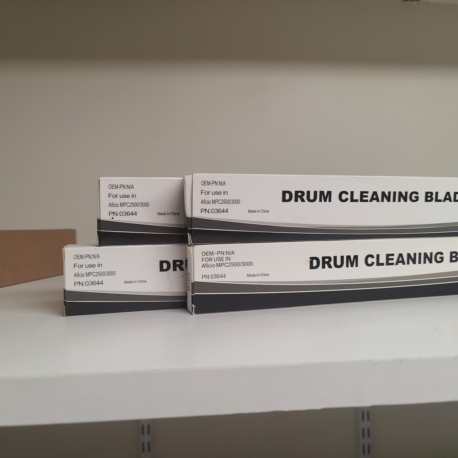 4 DRUM CLEANING BLADE Ricoh MP C6003 C5503 C4503 C3503 C3003 C6003 C5503 MPC2500