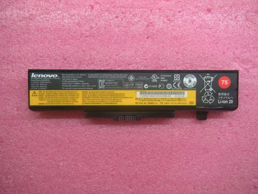 Genuine 45N1043 Lenovo Battery 6 Cell 2.2Ah External Edge E445 E545 E440 E540 E430
