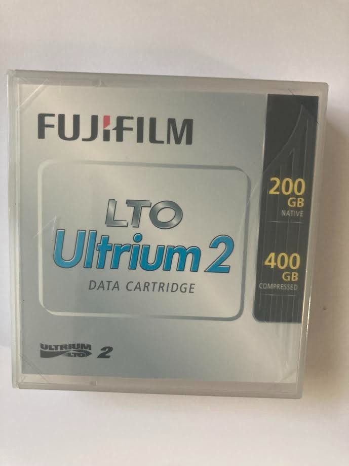 New Fujifilm LTO Ultrium 2 Data Cartridge 200GB/400GB New Factory Sealed