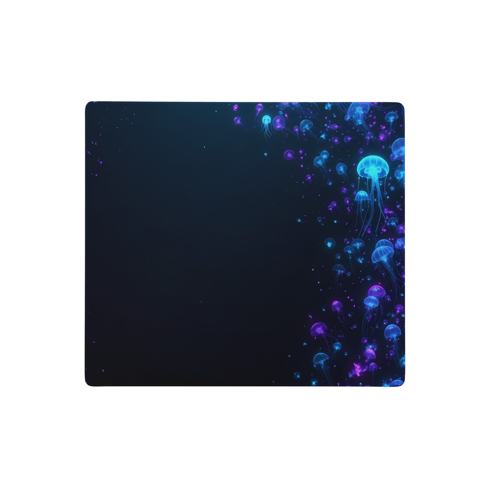 Neon Jellyfish Gaming Mouse Pad XL Extended Desk Mat Non-Slip