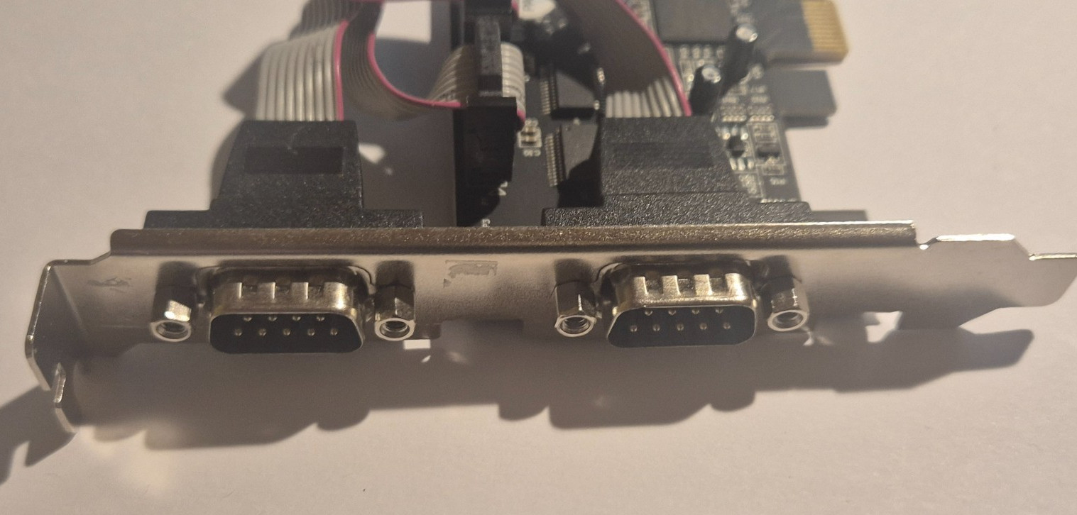 Delock PCI Express, 2 x Serial 89220 Network Adapter / Interfaces