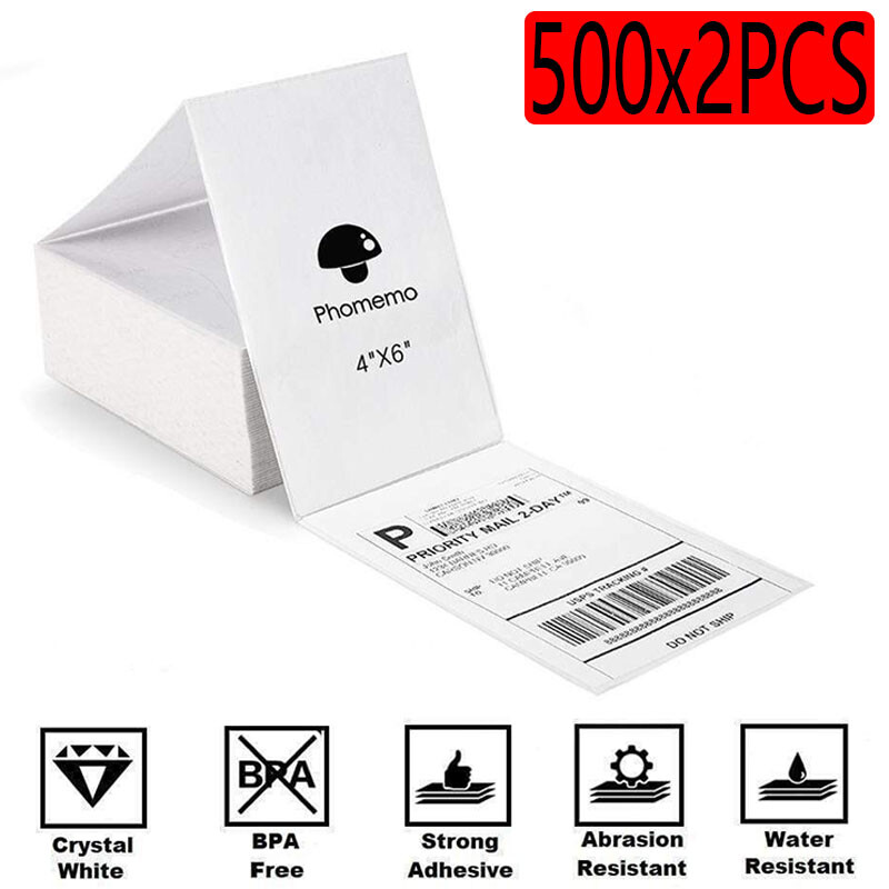 Phomemo Bluetooth Thermal Label Printer 241BT 4X6 Printer for Shipping Labels