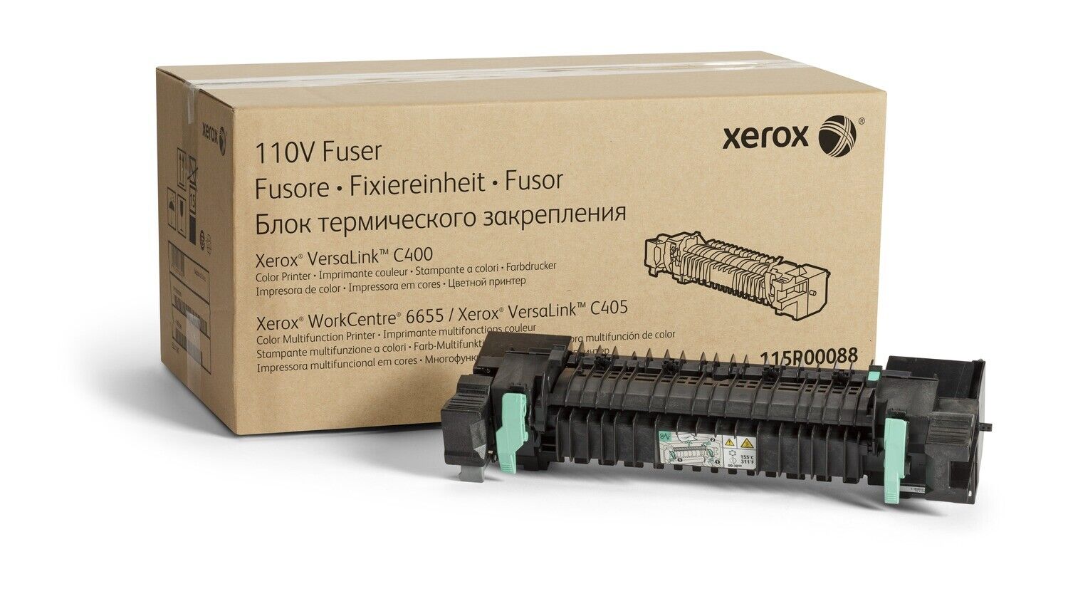 Genuine Genuine Xerox Fuser 110V for the WorkCentre 6655, 115R00088
