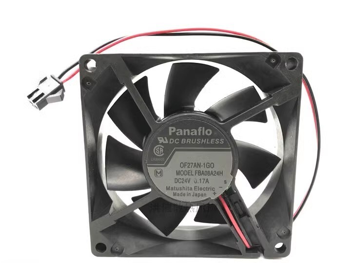 panaflo 8025 FBA08A24H DC24V 0.17A 8CM 2-Pin Inverter Cooling Fan