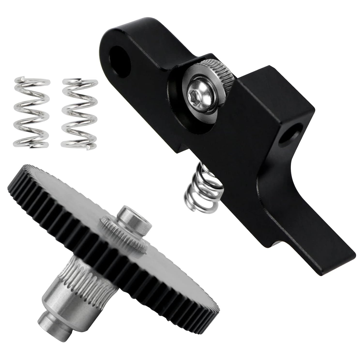 Upgrade POM Extruder Gear + Idler Arm U Groove Gear Bearing Kit Compatible with