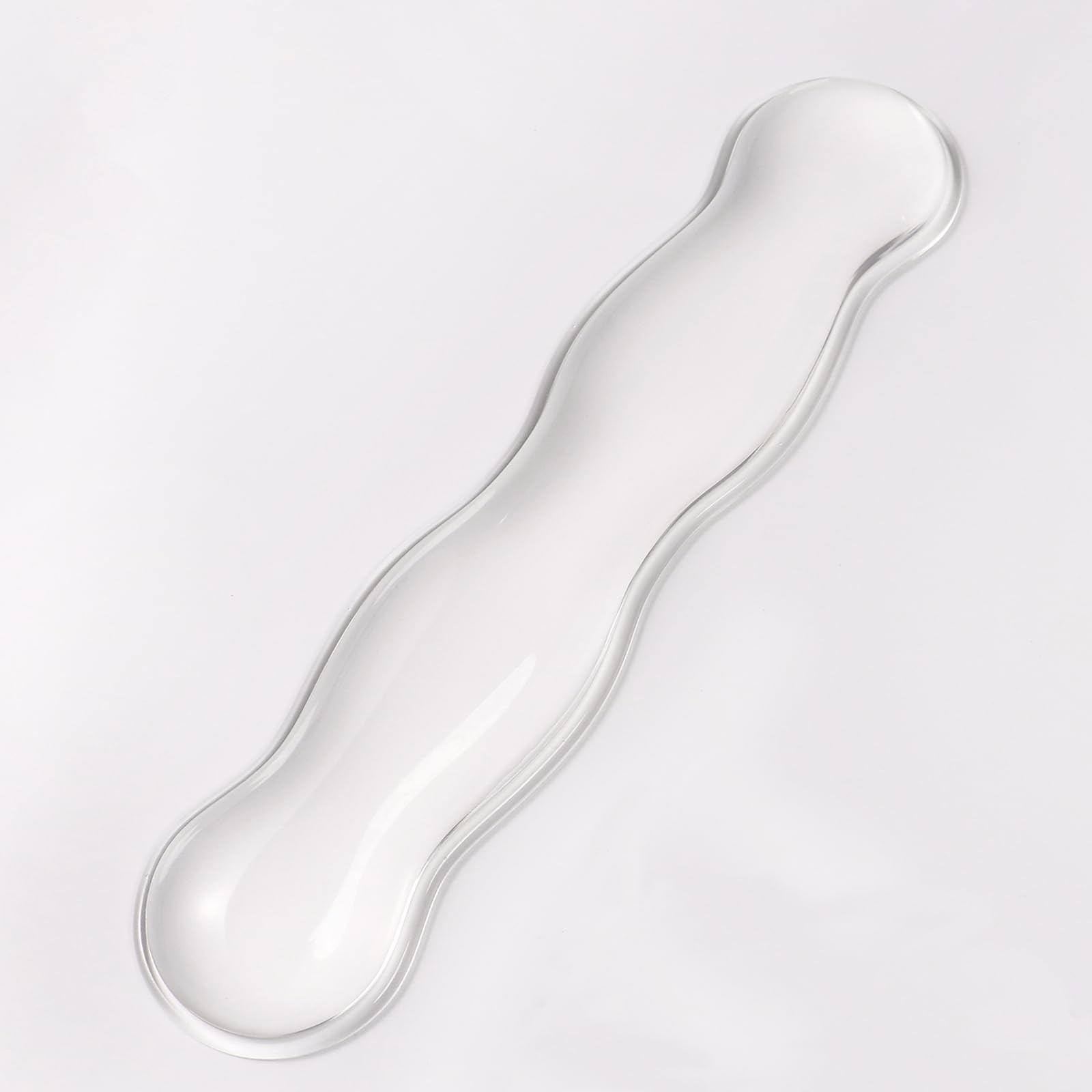 Clear Gel Wrist Rest for Keyboard, Ergonomic Wrist Rest for Computer Keyboard...