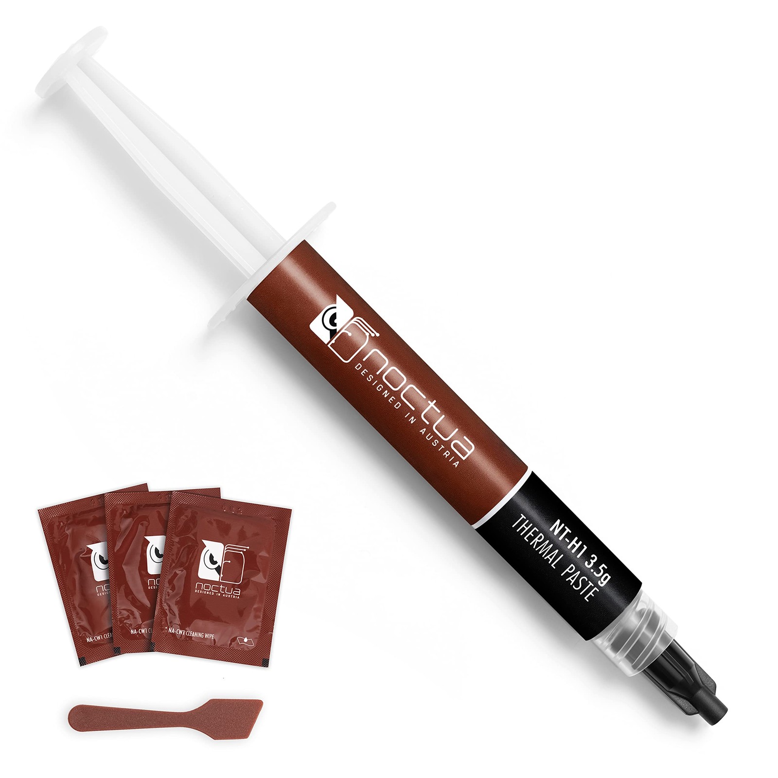 Noctua NT-H1 3.5g SW Edition, Thermal Computer Paste with Spatula and Black