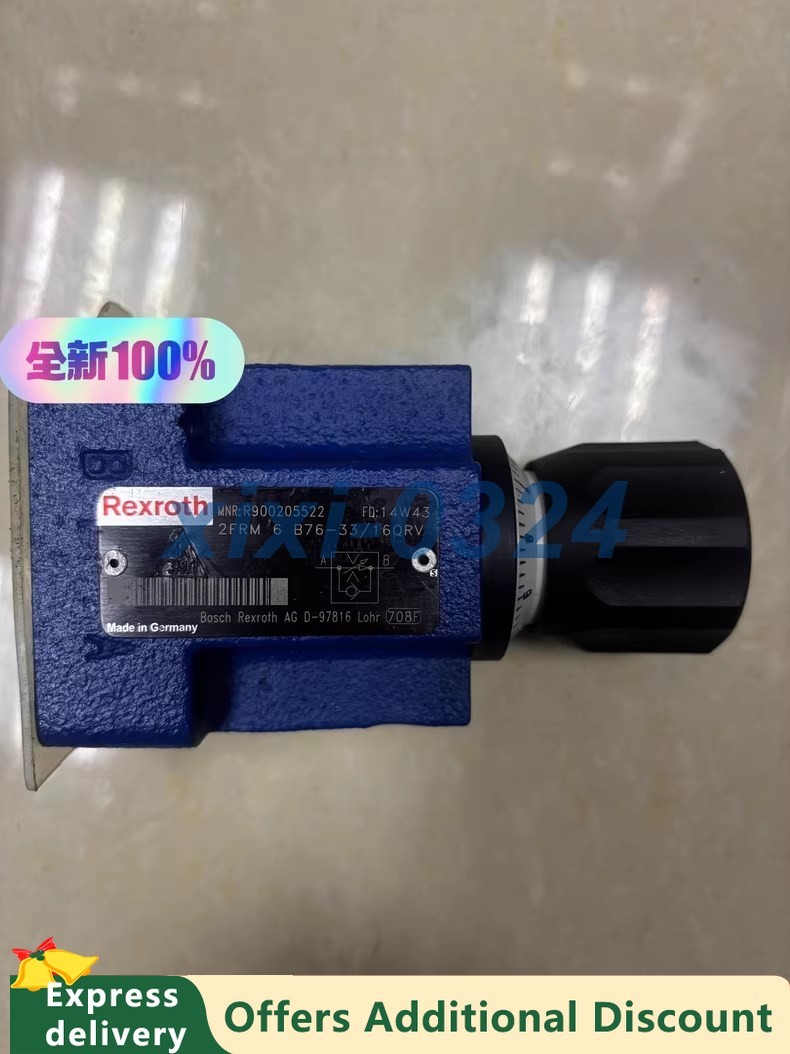 1PCS NEW Rexroth R900205522 2FRM6B76-33/16QRV speed control valve DHL shipping