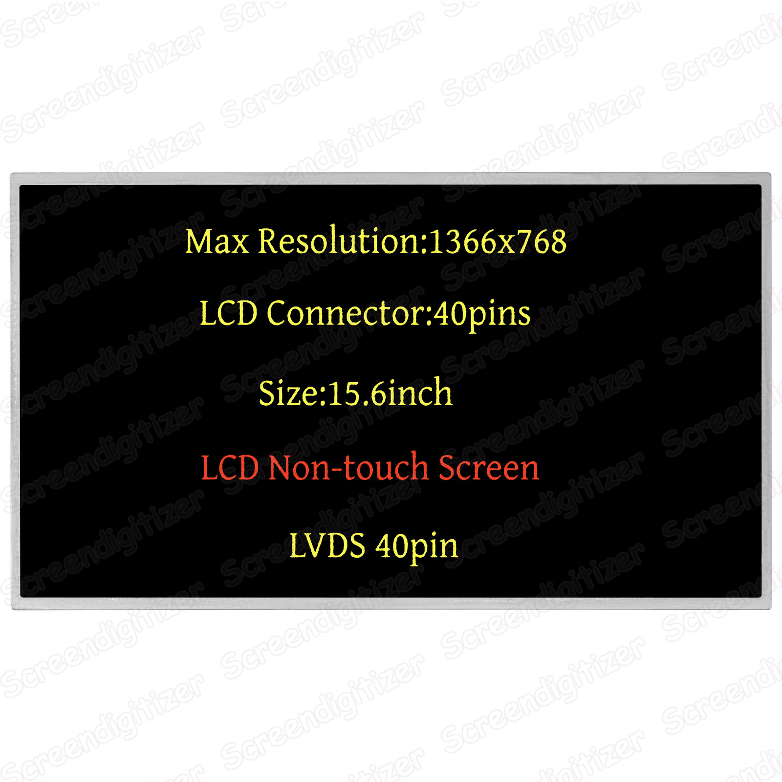 New 15.6" WXGA LED LCD screen for HP 2000-2D49WM 2000-2D19WM D1E80UA 2000-2D22DX