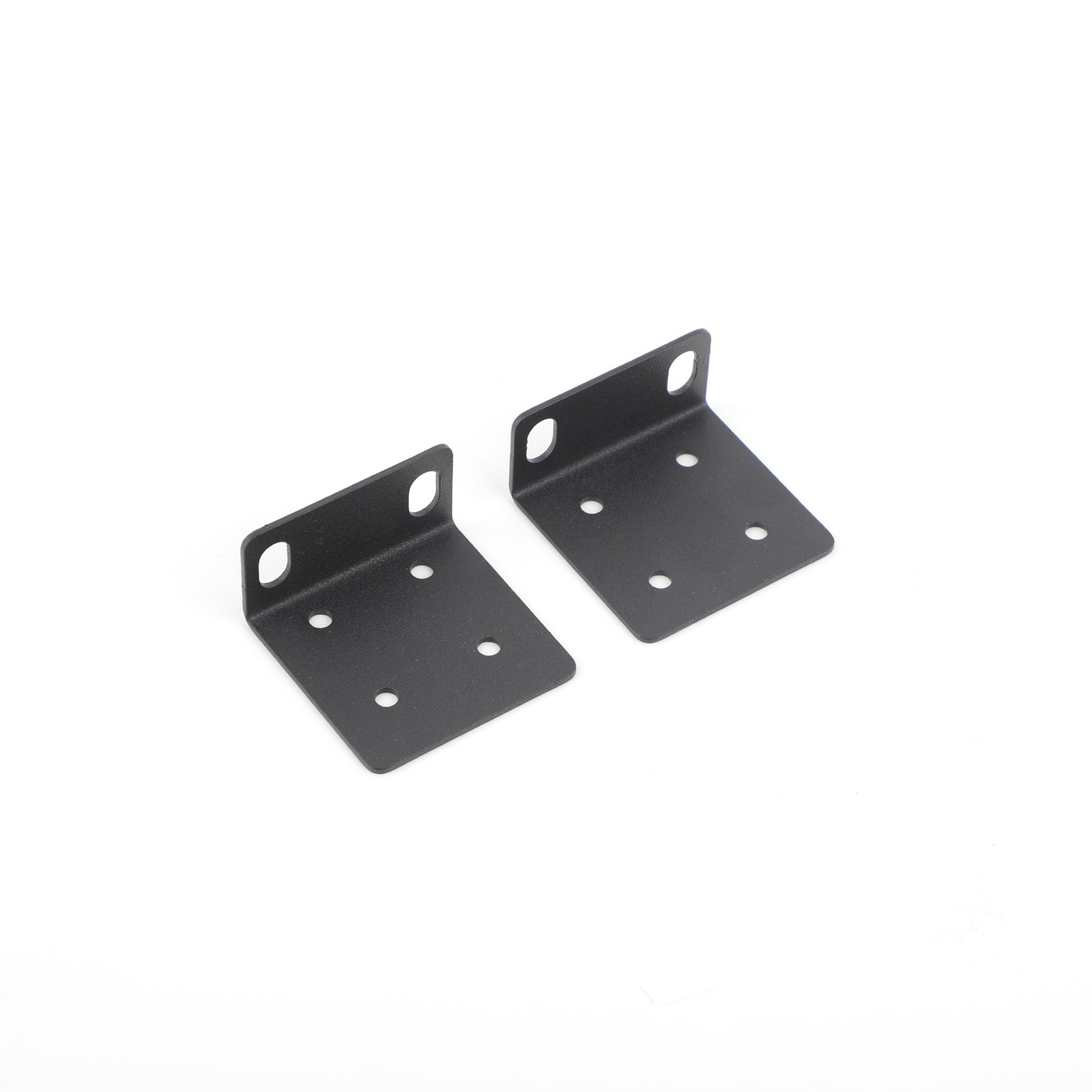 1 Pair Rack Mount Kit Universal Adjustable 19 In Rack Ears with Mounting Screws