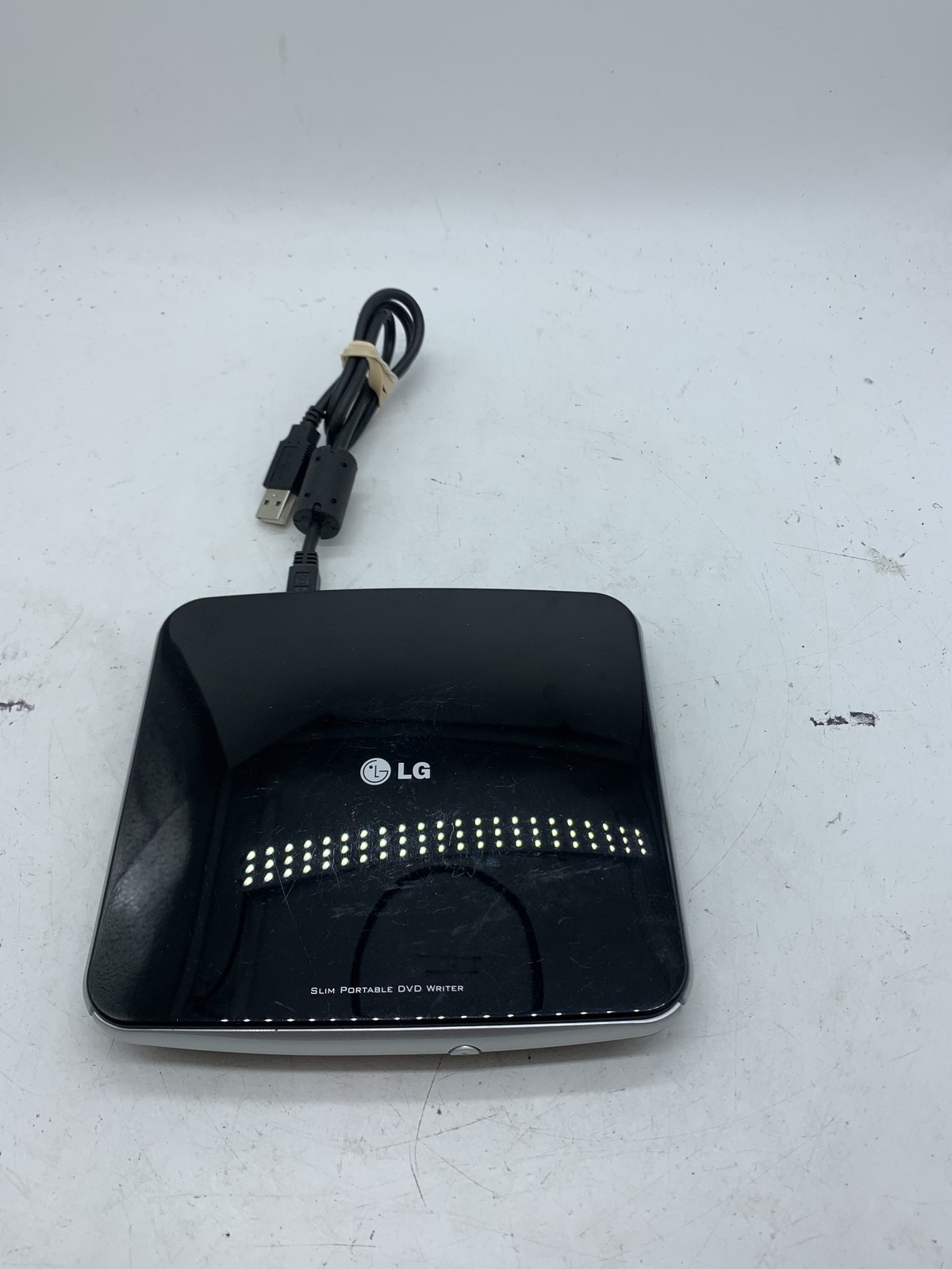Hitachi LG Model GP40NB40 Slim Portable DVD Writer w/ Cable ~ 