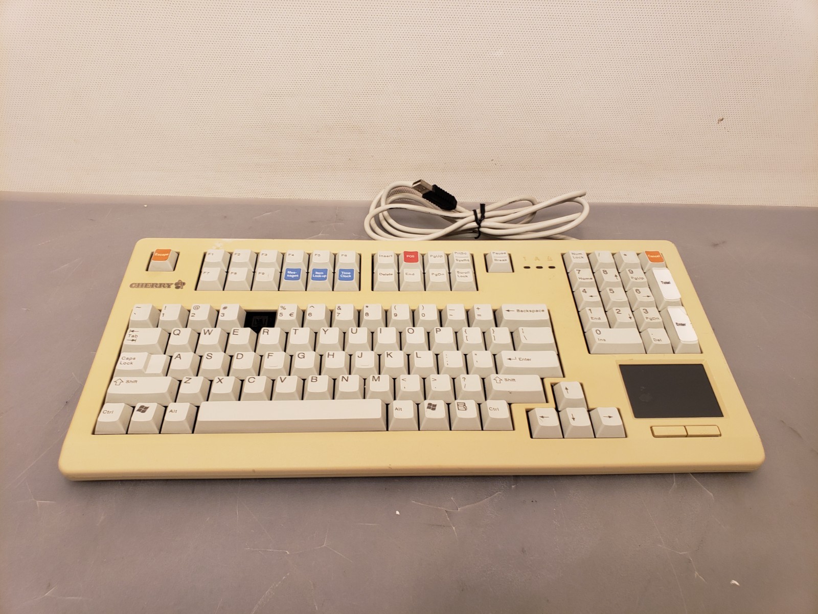 Cherry Mechanical Keyboard G80 MX-11900 USB Server Rack w/ Touchpad