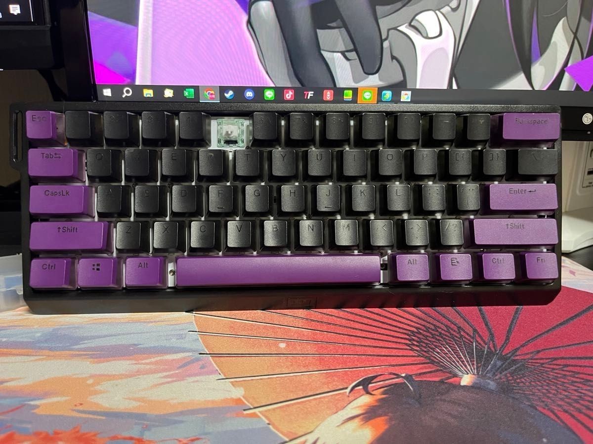 HM Lab HM61Z keyboard HM Z Platform HE keyboard 61 Key Layout US Layout Tested