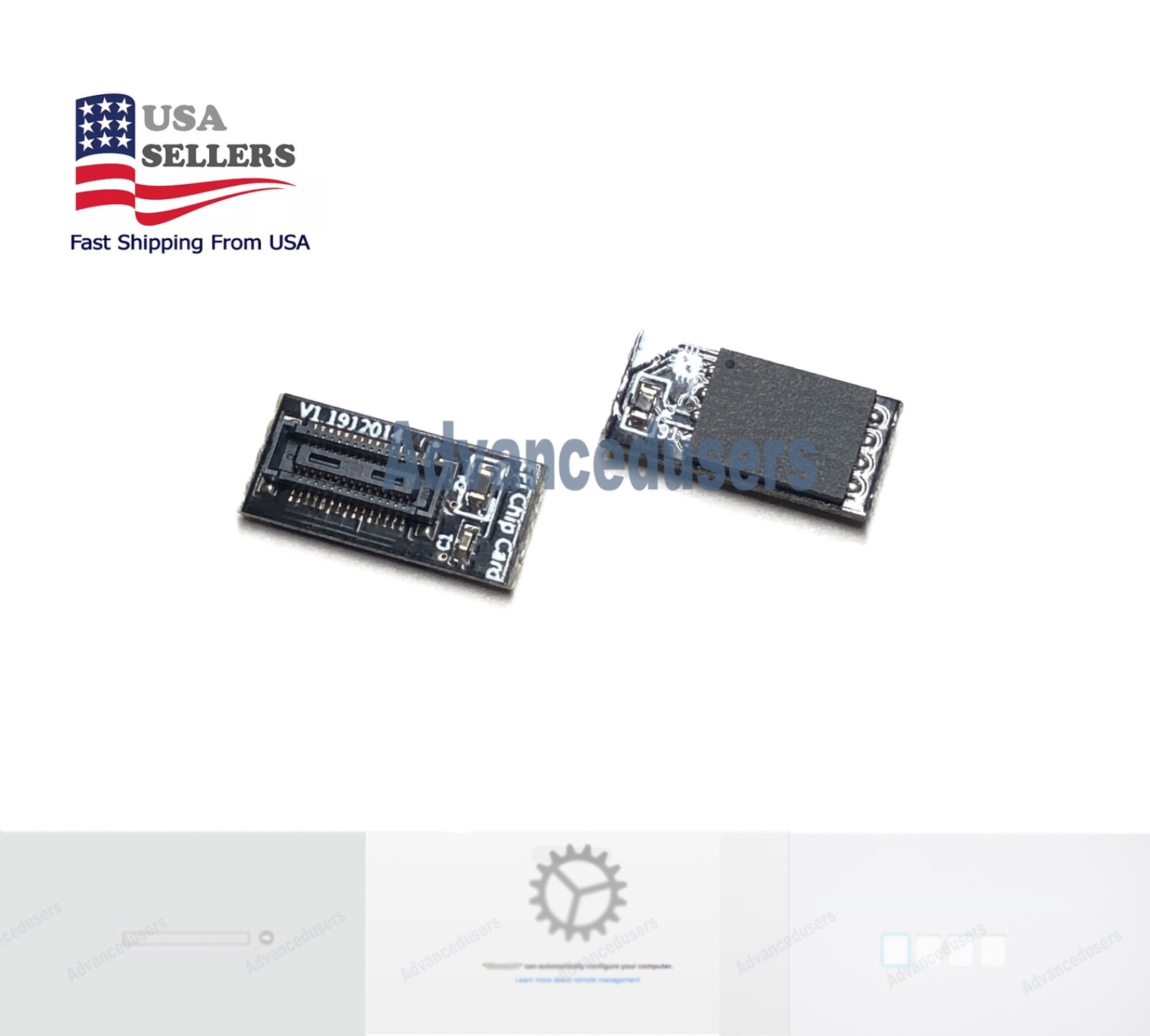 Solderless Bios Chip Card for Mac Pro Late 2013 A1481- 820-3637 EMC 2630