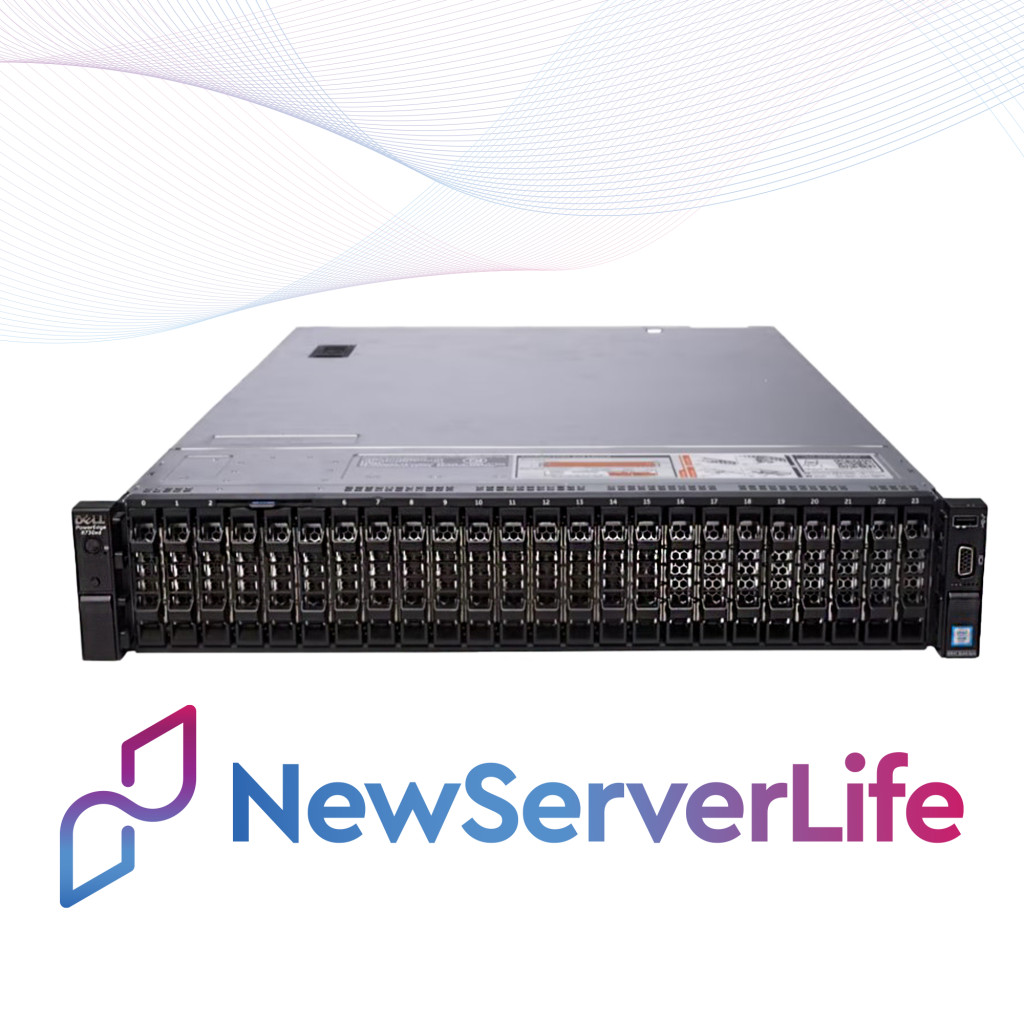 DELL PowerEdge R730XD Server 2x E5-2695v3 2.3GHz =28 Cores 64GB H730 4xRJ45