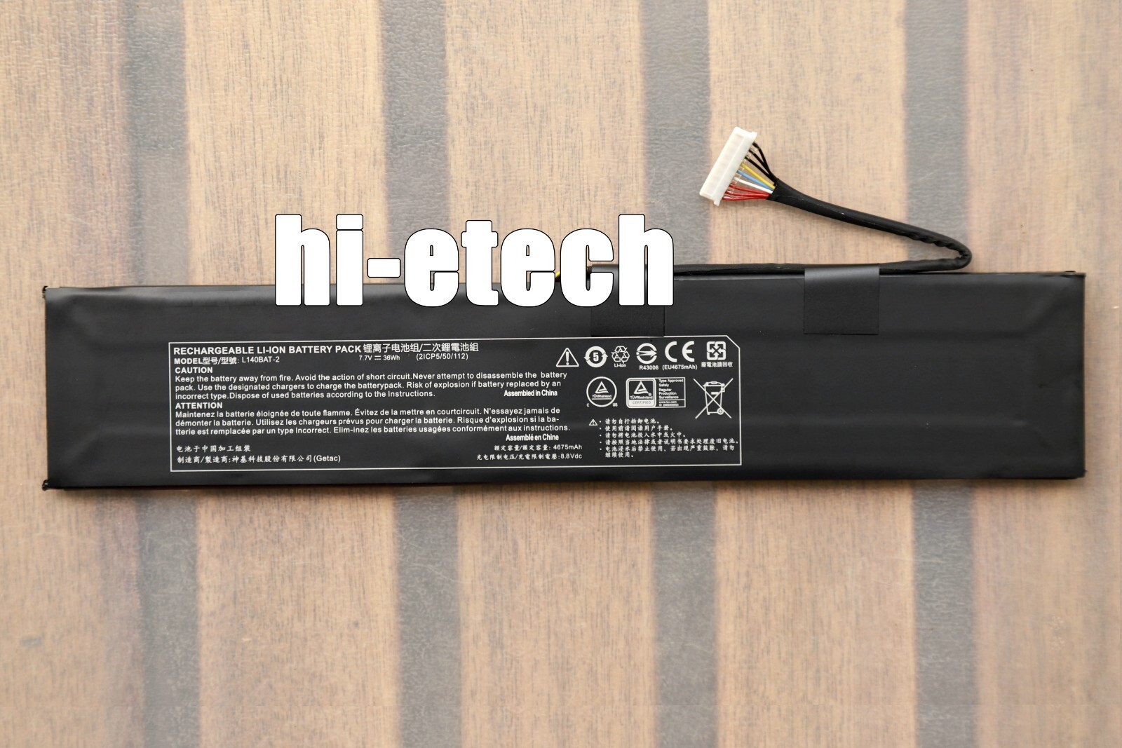 Genuine L140BAT-2 Battery Gigabyte RC14 U4 Thunderobot 911 MixBook Air System 76