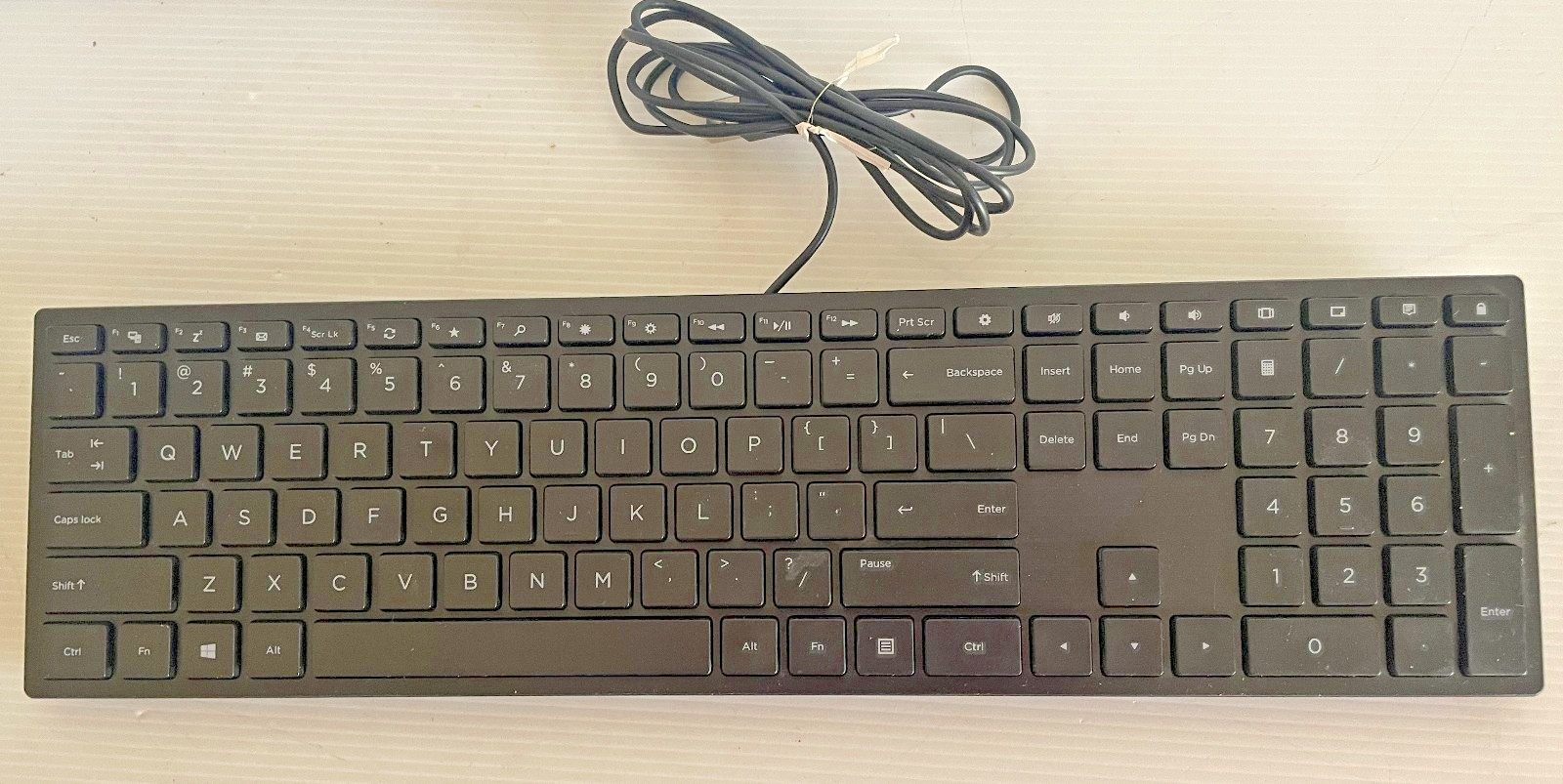 ACER Wired Keyboard USB Black Model KBCR21 TESTED