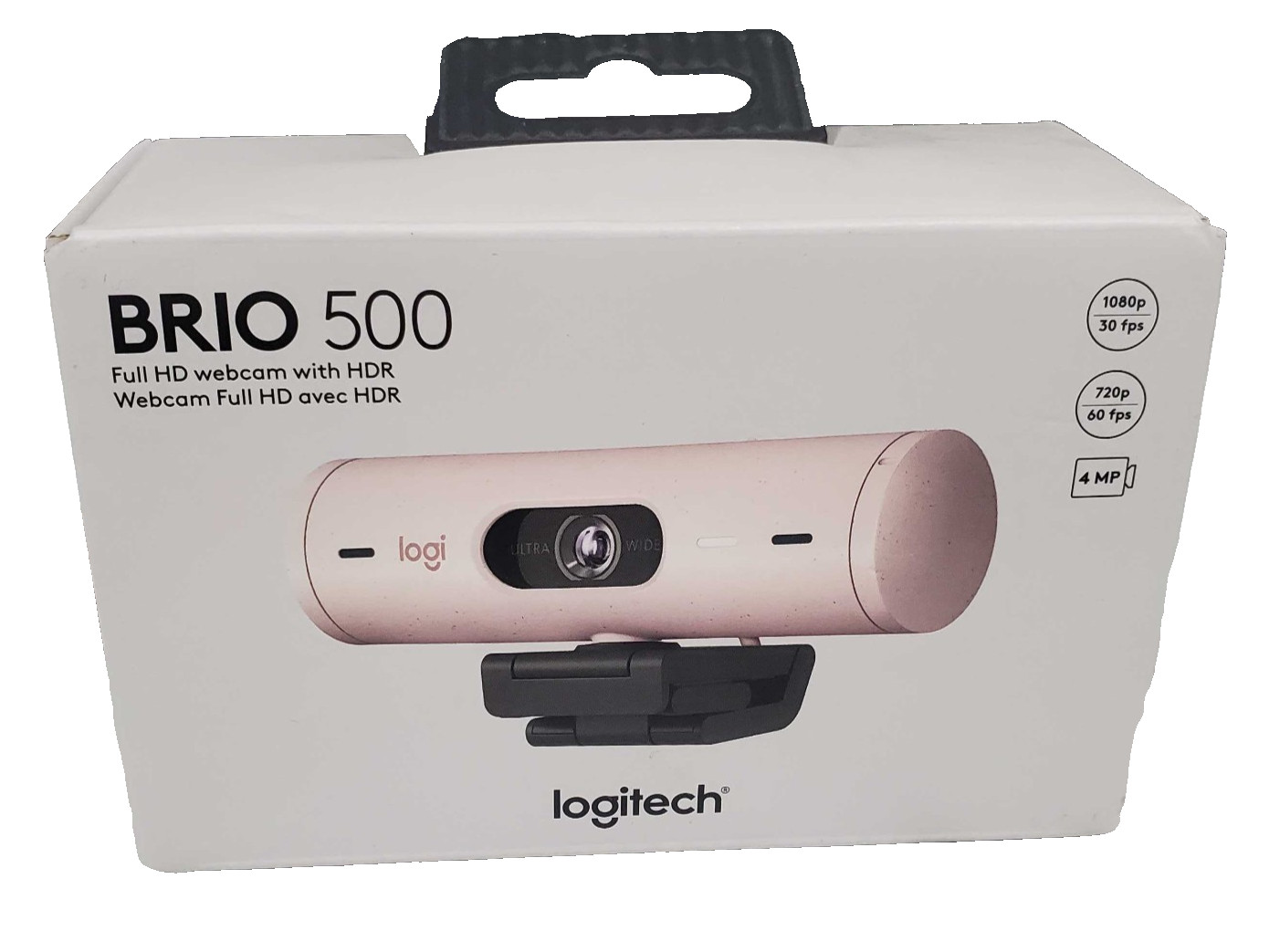 Logitech Core Brio 500 1080p Full HD Webcam in Rose - 960-001432