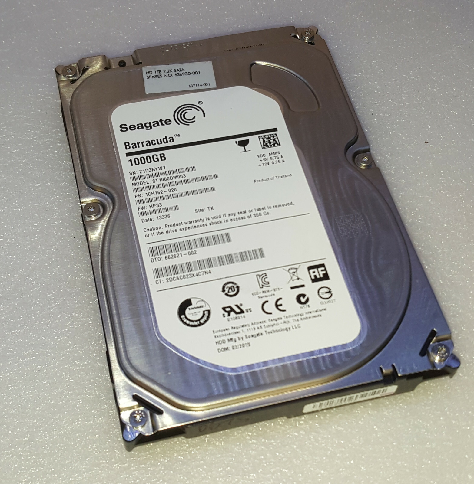 HP Pavilion p6-2326s - 1TB SATA Hard Drive with Windows 10 Home 64-Bit Loaded