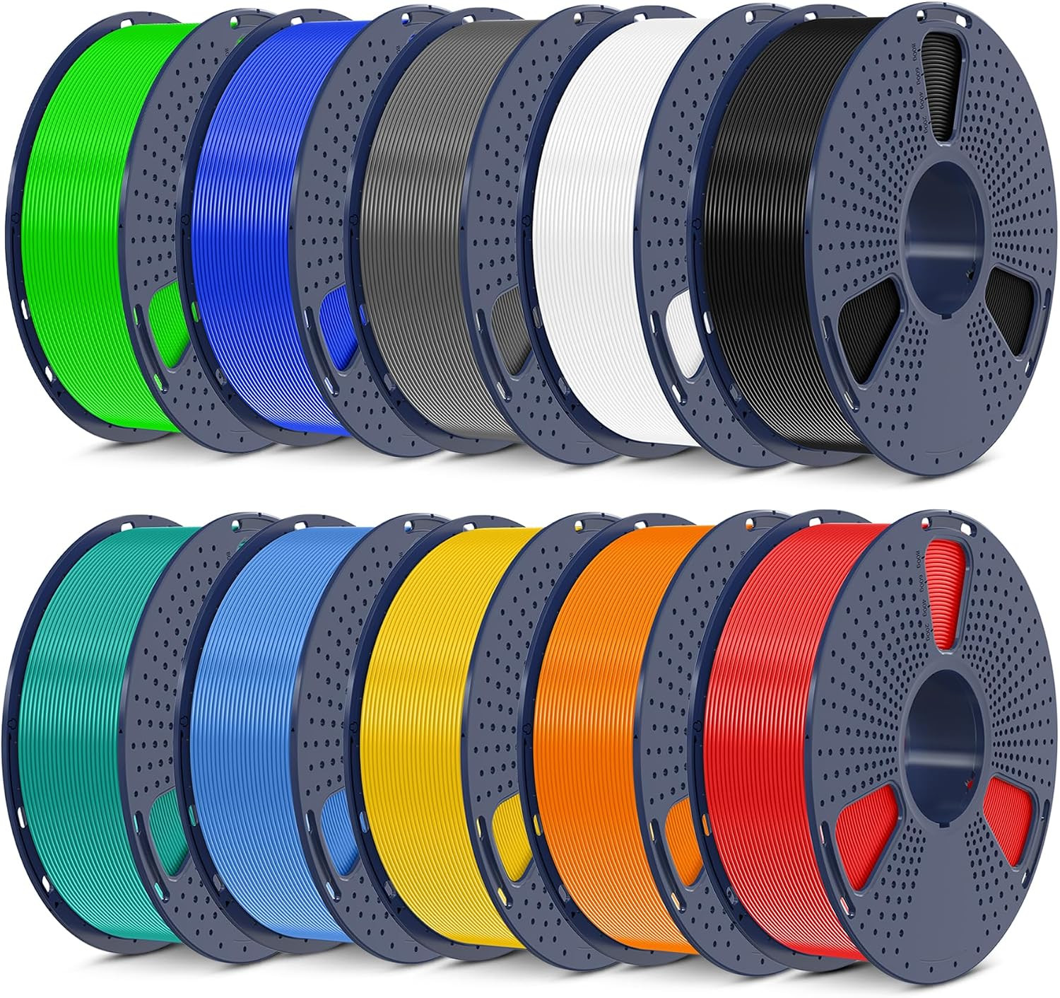 PLA plus 3D Printer Filament, 1.75Mm, 10 Colors