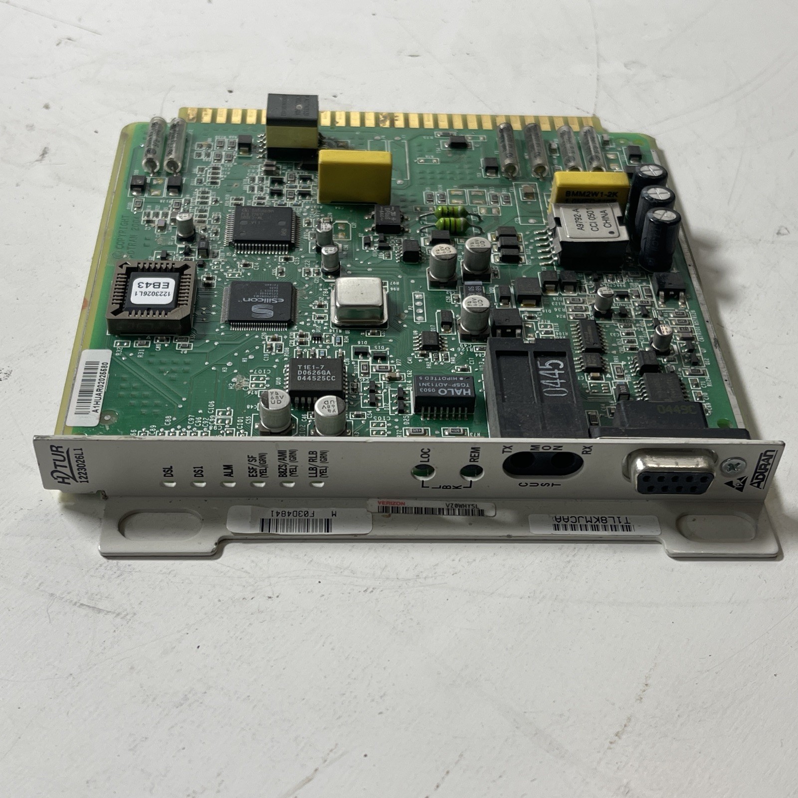 Adtran HTUR TSCAN 1223026L1 Optical Transceiver Card