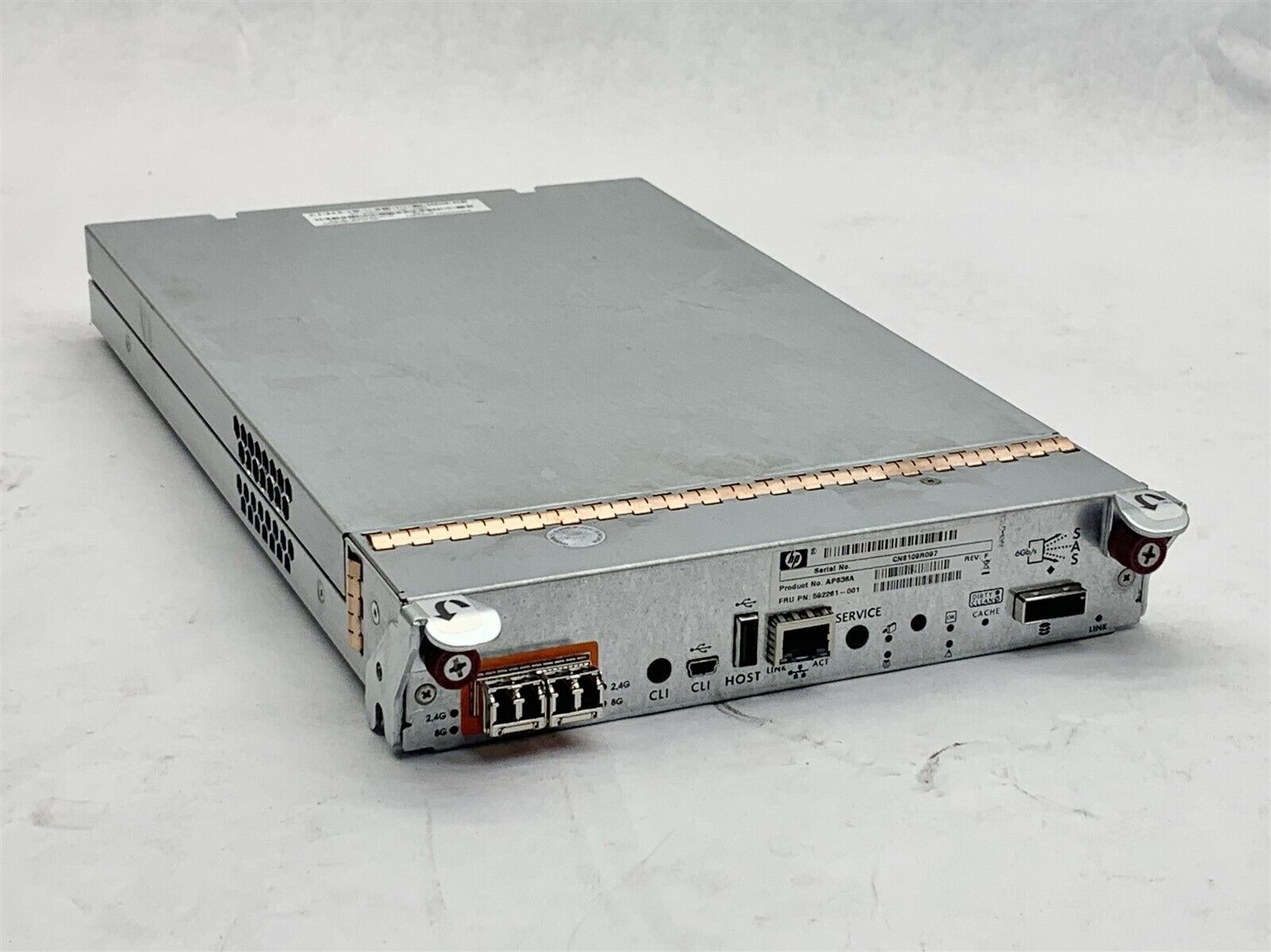 HP Storageworks AP836A MSA P2000 Fibre Channel Controller Module 592261-001