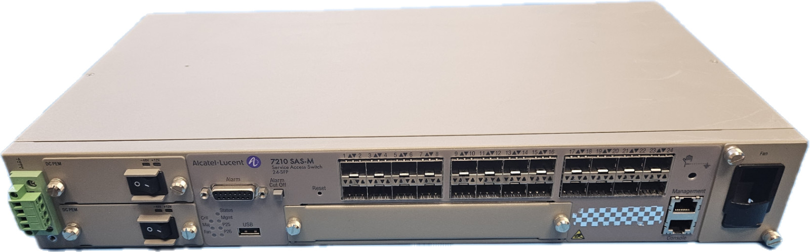 Alcatel Lucent 7210 SAS-M Service Access Switch 24 SFP