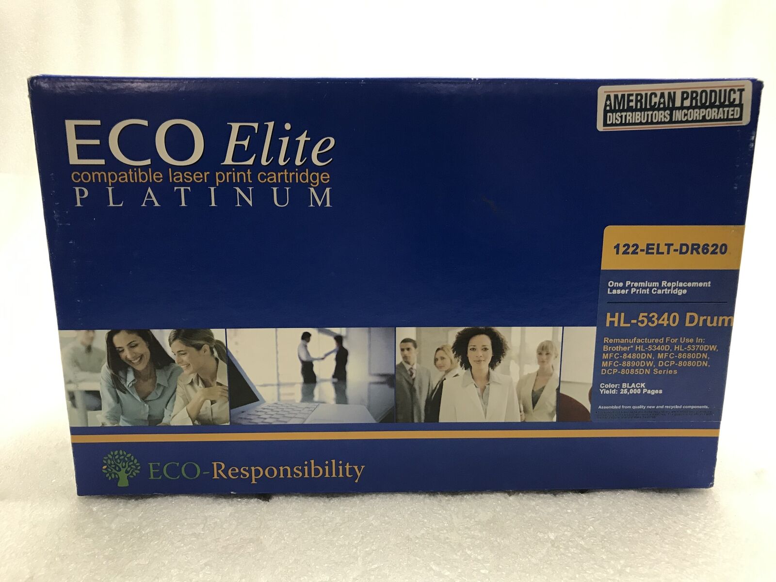 New OEM Sealed ECP Elite Platinum Compatible Laser Toner for Brother HL-5340D