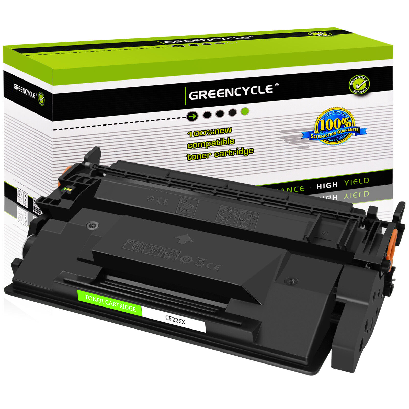 GREENCYCLE 26X CF226X Toner Lot Compatible with HP M402d M402dw M402n MFP M426dw