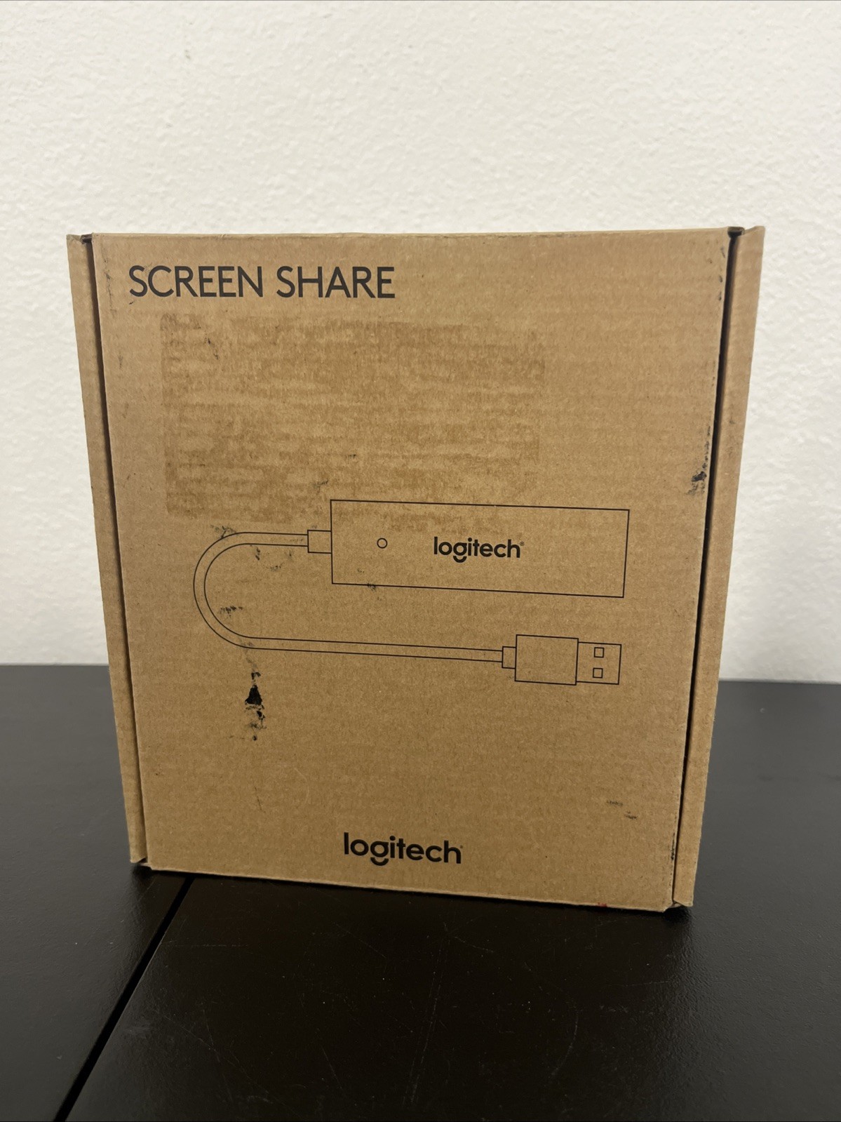 Logitech Screen Share Device 939-001553 USB to HDMI Conference Room Adapter