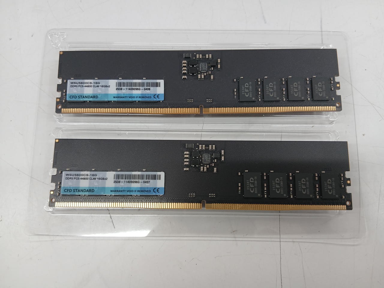CFD STANDARD Memory 16GB 2pcs Desktop PC RAM Used W5U5600CS-16G Pre-owned Japan