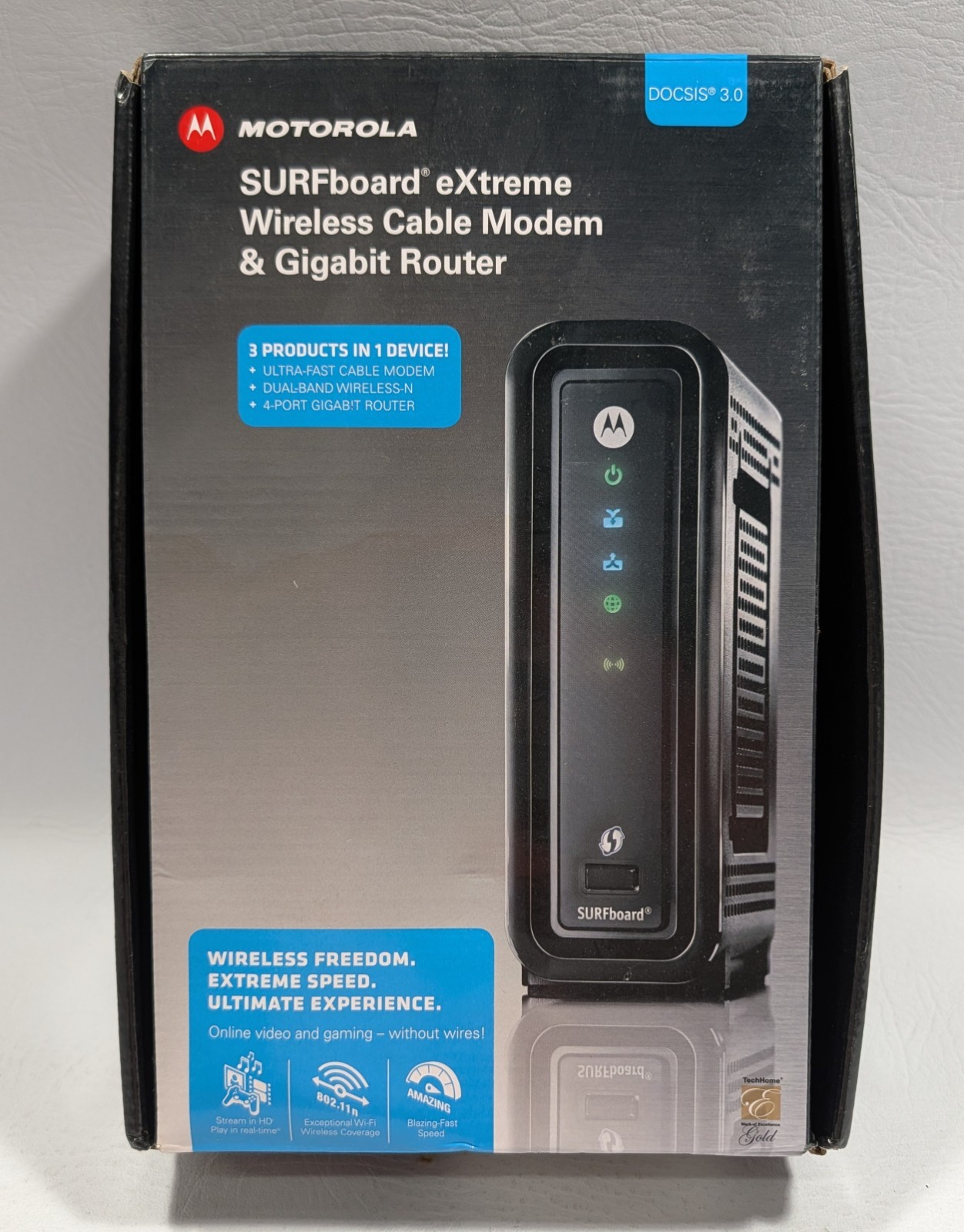 Motorola Arris SURFboard Modem & WiFi Router SBG6580 N300 Dual Band a402 - NEW 