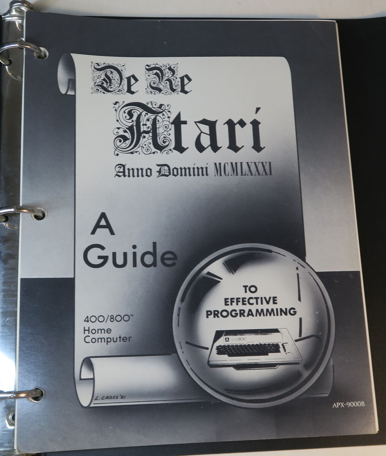Guide To Programming the Atari 400/800 Home Computers