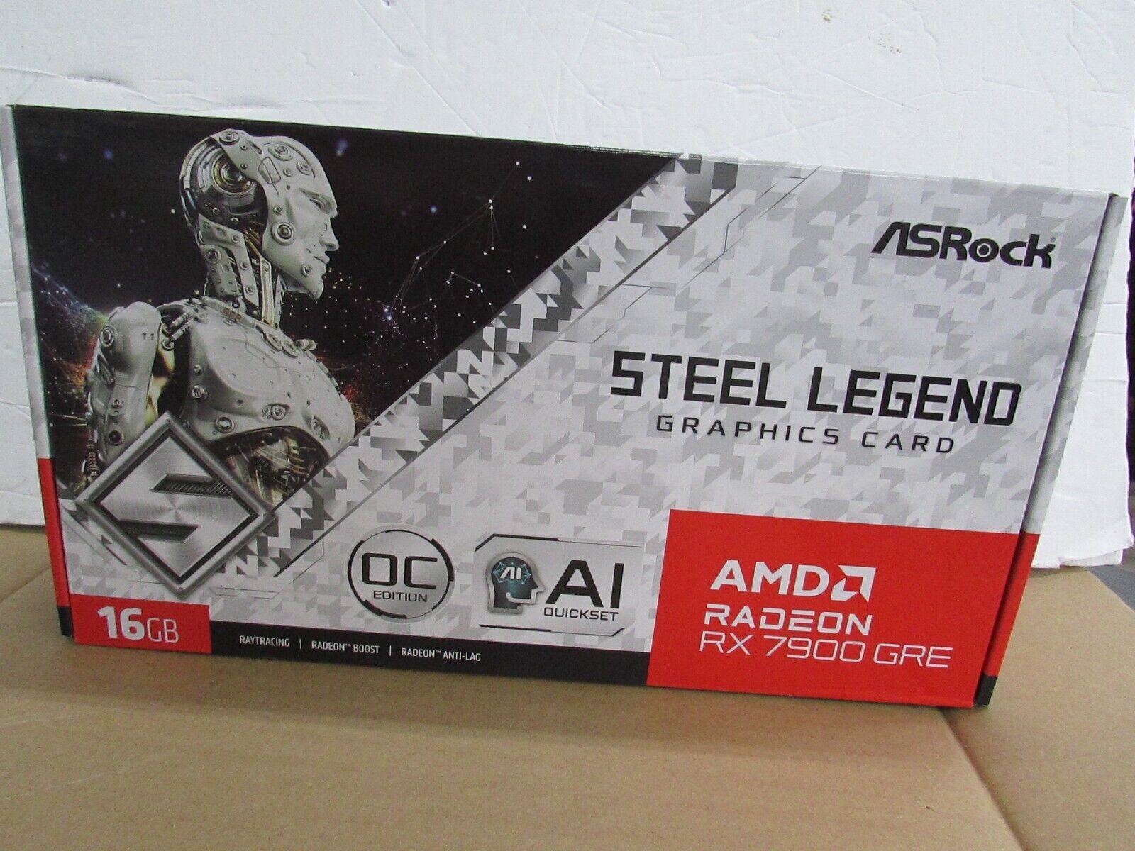 ASROCK STEEL LEGEND RADEON RX 7900 GRE 16GB GDDR6 GRAPHICS CARD GPU *NEW*