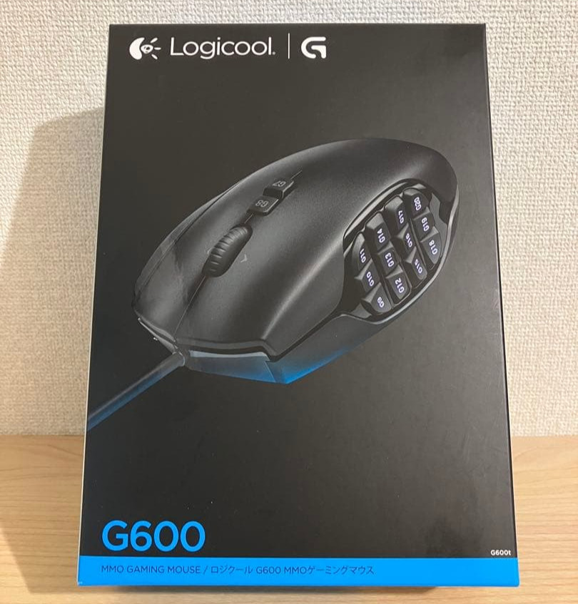 Logitech G600t MMO Gaming Mouse Wired USB 20 Programmable Buttons RGB Japan